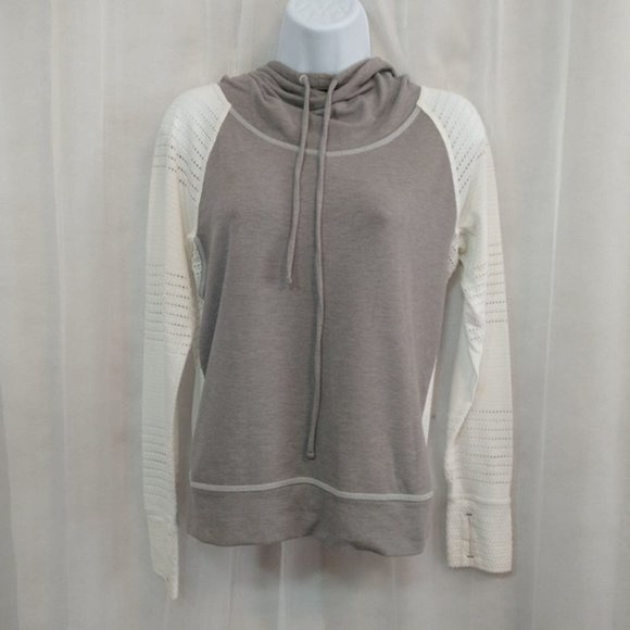 Athleta Tops - Athleta Womens Hoodie Limitless Pullover Cowl Neck Size XS